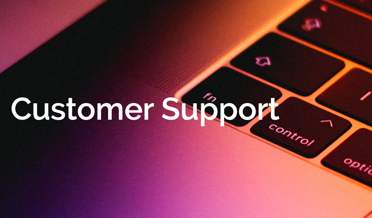 Customer support