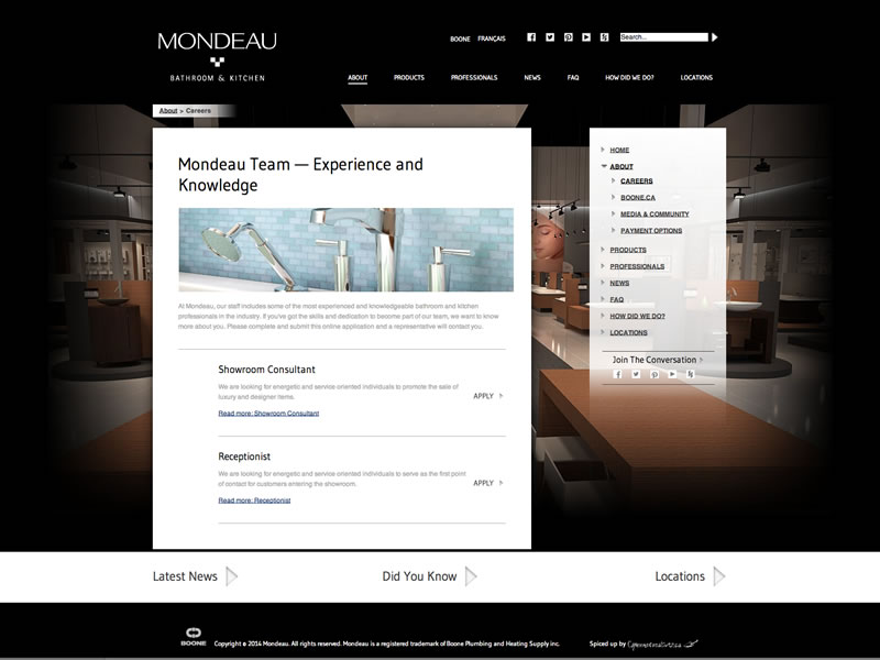 Mondeau Application Forms